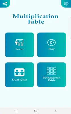 Multiplication Table android App screenshot 4